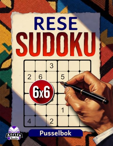 Rese Sudoku-pusselbok: 200 storstilade pussel för semester och högtidsaktiviteter: Avslappnande hjärnspel, 6x6 rutnät