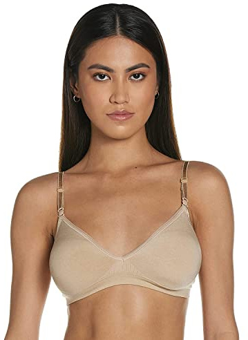 Hanes womens Comfy Support Wire Free Bra, Nude Heather, XX-Large US