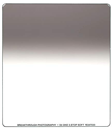 Breakthrough Filters 3 Stop Soft Filter 150x170mm X4 GND Graduated Neutral Density Filter