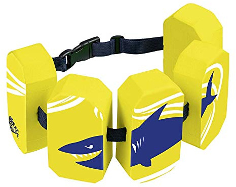 Unbekannt ECO Schwimmgürtel 5 Pads Sealife 2-6 Jahre (Gelb)