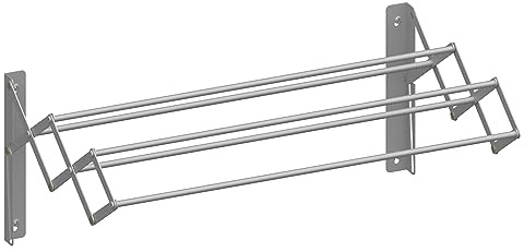 Cuncial Telesmart 50 Tendedero de Ropa Extensible de Pared 50cm Espacios Pequeños