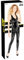 La Overall Zip L Schwarz