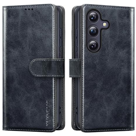 Plånboksfodral för Samsung Galaxy S25/Galaxy S24, med kreditkortshållare, magnetisk flip-stativ bok PU-läder skyddande fodral SamsungS25 GalaxyS25 S 25 5G kvinnor män för Samsung S25 telefonfodral,