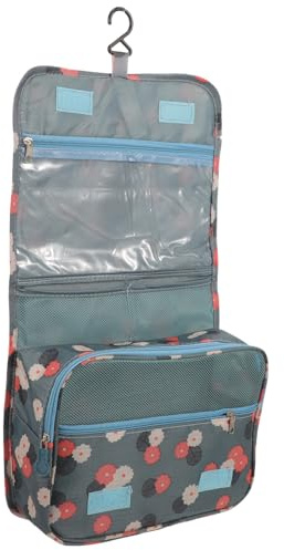 FRCOLOR Reise-kulturtasche Für Körperpflegeartikel Make-up-Tasche Zum Aufhängen Leicht Zu Transportieren Mit Starkem Reißverschluss Für Reisen Und Hotels