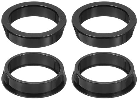 sourcing map Lot de 4 œillets ronds en nylon à clipser pour câble, diamètre de montage de 4,5 cm, œillets de trou de câble en plastique pour câblage