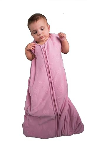 BlissSac Sovpåse 1.0 TOG – Ekologisk bomull, säker och bekväm, unisex sovplagg för 0–36 månader, miljövänlig (Follow your Heart, 0-6 månader)