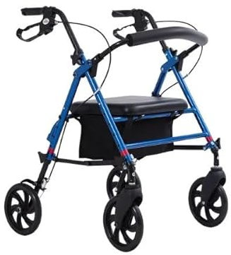 Deambulatore rollator in alluminio pieghevole Interno Esterno