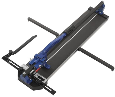Manuell kakelskärmaskin 800 mm keramisk porslinskakel skärning, kakelskärare med infraröd laserpositionering, kakelskärare för keramikplattor, golvplattor