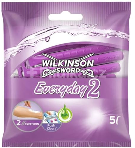 Rasoirs jetables Wilkinson Sword Essentials pour femmes, lot de 5