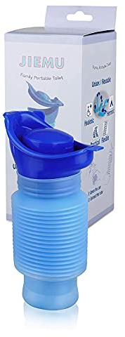 Orinatoio di Emergenza,750ml Orinatoio Portatile Bottiglia di Urina Mobile Toilette Vasino Pipì per Unisex Uomo Donna Bambino Donna Auto Ingorgo Campeggio Viaggi in Coda