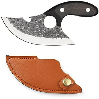 FBITE Couteau à désosser poisson outil professionnel cuisine couteau de cuisine fruits de mer mouton aquatique abattage pêche couteau de boucher couperet à viande