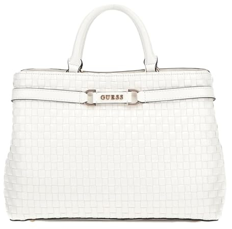 GUESS Majka Girlfriend Satchel White