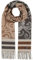 FRAAS Cashmink Schal 44 x 200 cm - Weicher als Kaschmir - Made in Germany - Schal mit Muster-Mix für Damen - Perfekt für Herbst und Winter Grau