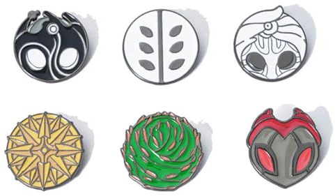 6 Pcs Hollow Knights Badge Pins Game Figur The Knight Grimm Niedlich Abzeichen Hollow Knights Cosplay Accessories