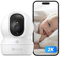 EZVIZ 2K WLAN Überwachungskamera Innen, 360º PTZ Indoor Kamera mit Personenerkennung und -verfolgung, Farbige Nachtsicht, Geräuscherkennung, Zwei-Wege-Audio, Auto-Cruise, C6N Pro Schwarz