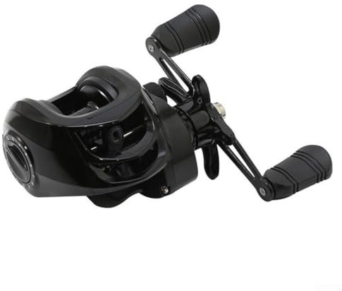 HEBEOT Baitcasting, mulinello da pesca Drag Baitcasters 7.2: 1 rapporto di trasmissione mulinello da pesca per acqua dolce o salata (sinistra)