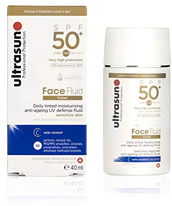 Ultrasun Face Fluid SPF50+ Tinted Honey 40ml
