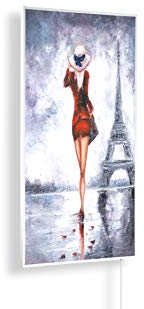 Könighaus Infrarot Bildheizung ✓ Qualität mit TÜV SÜD ✓ 5 Jahre Herstellergarantie ✓ 200+ Bilder ✓ Doppelter Überhitzungsschutz ✓ inkl. Thermostat ✓ 1000W ✓ Motiv: Ölgemälde 159a