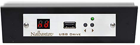 Nalbantov N-Drive Industrial un emulador de Disquetera USB para reemplazar el 5.25 Floppy Drive