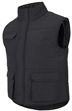Velilla 205901 Gilet rembourré multi-poches Noir Taille XXL