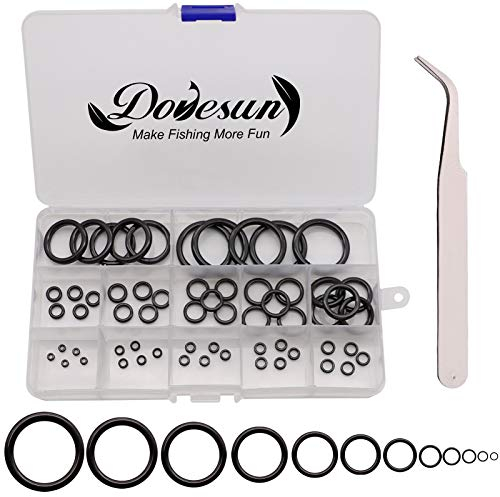 Dovesun Angelrute Reparatur Spitzenring Rutenring Angelrutenführer 60Stück