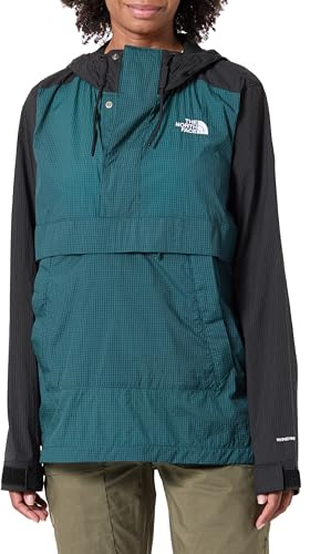 The North Face NF0A8FMR5861 U ERSA WIND ANORAK Deep Nori Giacca Unisex TNF BLACK Taglia XS