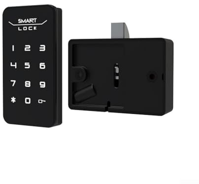 Cerradura de seguridad de huellas dactilares para sistemas de cajones de gabinete con soporte de chip patentado y algoritmos inteligentes