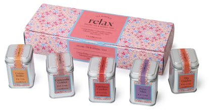 TEA SHOP - Set Relax - Surtido de Tés e Infusiones Vitamínicas - Ideal para regalo