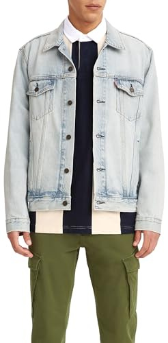 Levi's The Trucker Chaqueta, New Light, L Hombre