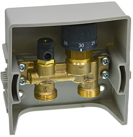 Oventrop Rücklauftemperaturregelung Unibox E RTL mit Thermostatv, weiß, 1022731