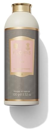 Floris Polvere per il corpo al profumo di giglio londinese (100 g), profumo floreale incantevole ed edificante, delicatamente arricchita con gelsomino e rosa, ideale da indossare tutti i giorni
