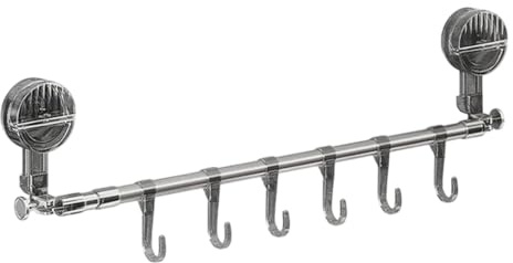 Toallero - Toallero De Baño, Toallero | Resistente Toallero De Pared Con Ganchos Ajustables, Toallero Extensible Para Baño, Ropa, Toalla, Pantalones, Bufandas