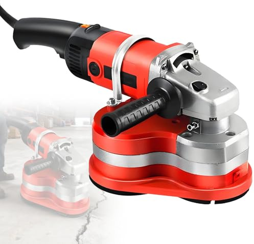 GLBMXDD Levigatrice Manuale per pareti grossolane da 2800W,lucidatrice per Pavimenti a 6 velocità da 2800giri/min per lucidare e Pulire Pietra,superfici in calcestruzzo,Cemento,Marmo,Roccia Standard