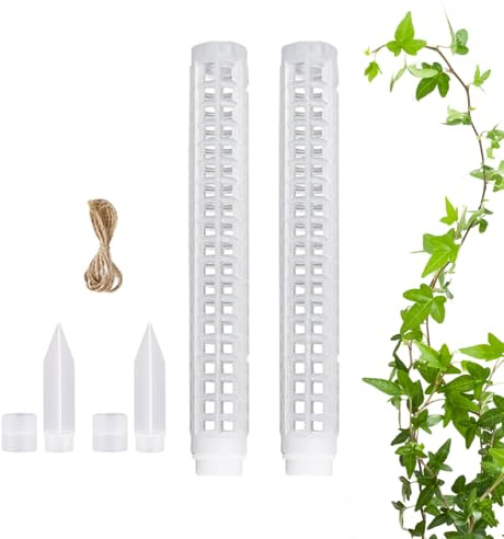 Moss Pole | 64 cm stapelstolpe för - gitterdesignstativ, för orkidé klättring trädgård kruka inomhus och utomhus