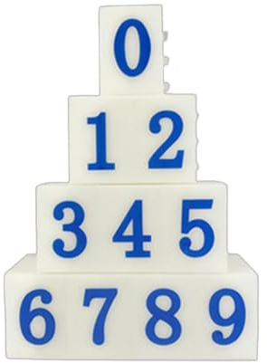 Nummerstämplar Stencilmall med Siffror 0 till 9 för Pysselprojekt | Pysselstämplar För Scrapbooking till Pysselalbum, Planeringskalender, Anteckningsbok, Brev, Post, Kort, Klassrum, Skola,