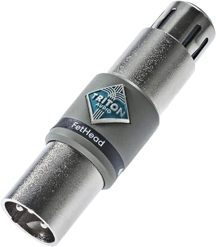 FetHead Hochwertiger Inline-Mikrofonvorverstärker | Extrem rauscharme 27 dB | Verstärkung für dynamische Mikrofone und Bändchenmikrofone | Verbesserte Klangqualität und Signal-Rausch-Verhältnis