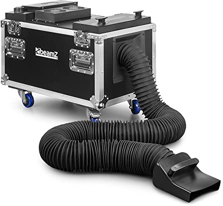 beamz Professional LF3000 Low Fog Machine 3000W, Premium Ice Level Effect with DMX Control, Ideal for Theatre, Stage Events and Performances