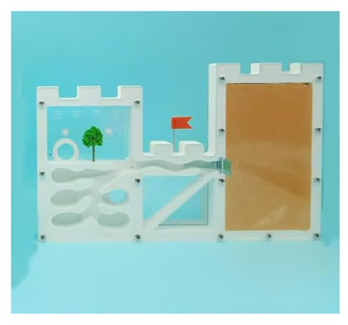 Ameisenhaus Ameisenfarm Ameisenburg Sandameisenfarm, Schloss, Ameisenlebensraum, Ökosystem Für Studium Des Verhaltens Von Ameisenkolonien, Wissenschaftliches Bildungsset Ameisennest Ameisen Zucht Box