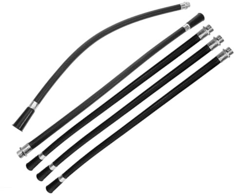 HOMSFOU 5piezas Boquillas De Extintor De Incendios Manguera Flexible De Alta Presión Tubo De Polvo Para Uso Exterior Jardín Manguera Rociadora Para Extintor