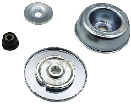SONHWNGE Kit de Mantenimiento de Accesorios de Adaptador de Cuchilla for desbrozadora for STI-HL FS120 FS250 FS55, Tuerca de Cuello de arandela de Empuje de Caja de Cambios de Cabeza M10x1.0
