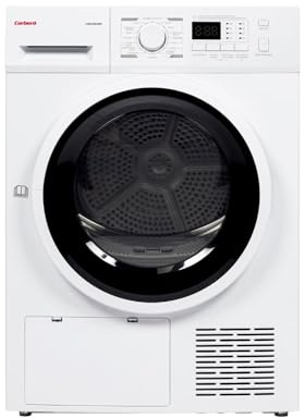 Corberó – Secadora Bomba de Calor | CSBCM820W | 8 Kg | 15 Programas | Display LED | Inicio Diferido | Función Antiarrugas | Pausa-Carga | 65 dB | Color Blanco