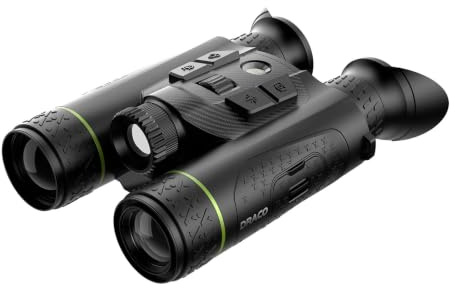 Jumelles Thermiques Multispectrales Pixfra Draco DN225N 4K avec Télémètre Laser 1000 m | Vision Nocturne UHD 4K | Détection 1300 m | WiFi | OLED Full HD | IP67