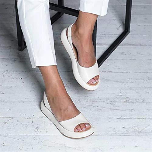 Sandalias Ortopédicas De Cuero Con Punta Abierta Para Mujer, De Gran Tamaño, Premium, Cómodas, Con Boca De Pez, Sandalias Deportivas, Casual, Verano, Al Aire Libre, Senderismo, Zapatos Para Caminar,