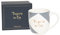 DRAEGER PARIS 1886 | Mug Céramique Bleu 320ml | Toujours au Top | Cadeau Humoristique Famille, Ami, Collègue | Anniversaire, Saint-Valentin | Design Chic Géométrique | Avec Boîte Cadeau