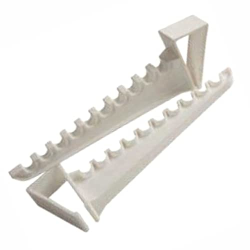 GOLDY Over Door Hangers Clothes Hooks Ironing Space Saving Overdoor Bedroom T Shirt Storage Organiser Heavy Duty Holders Adult Baby Multi Coat Holding Peg Plastic Rack Neat Laundry Item (2 Pieces)