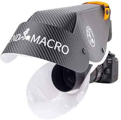 Makro-Fotografie Blitz Softbox Diffusor Kit, für Makro Schmuck Insekten Fotografie, Tragbarer Blitz Diffusor Softbox, Kompatibel mit Allen Makroobjektiven, Zoomobjektiven usw. (ohne Lampe)