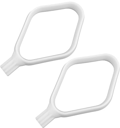 Gettimore Lot de 2 palettes de mélange pour mélangeurs Bosch, palettes antiadhésives pour gâteaux et biscuits compatibles avec les modèles Artiste et Plus, pour pâte, beurre, pâtisserie, glaçage B