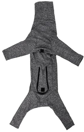 Itkcozcg Body de recuperación para perros, ropa calmante para perros, mono para cachorros machos y hembras, camisa deportiva para perros para actividades en interiores y exteriores para perros