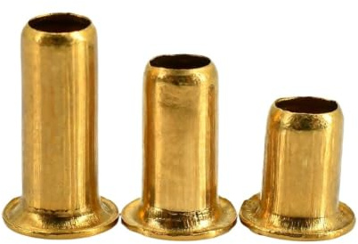 Mässing Hålnit GB876 M0,9 M1,3 M1,5 M1,7 M2 M2,3 M2,5 M3 M3,5 M4 M5 M6 Koppar Hålnit Kretskort PCB Vias Nails(2.5mm,M2 (300Pcs))