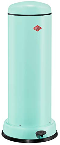 Wesco Big Baseboy Abfallsammler, Edelstahl, Mint, 36.2 x 36.2 x 80 cm